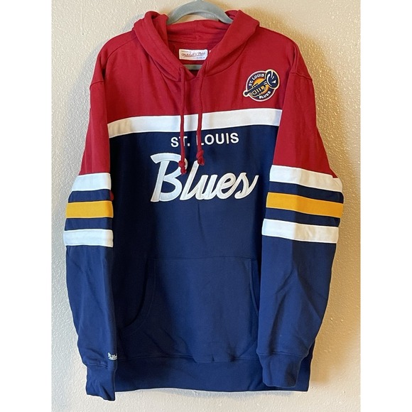 Mitchell & Ness Other - Men's 3XL NWOT St. Louis Blues Mitchell & Ness Head Coach Pullover Hoodie